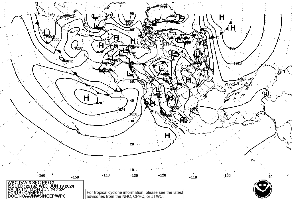 Day 5 Fronts and Pressures