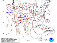 Final Day 5 Fronts and Pressures for the CONUS