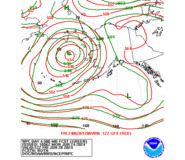 Day 4 WPC and GFS 500mb Height Forecasts
