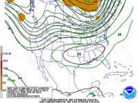 Day 6 500mb Heights - WPC Versus GFS Ensemble Mean