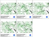 WPC's Day 4-8 Sea Level Pressure Forecasts for Alaska