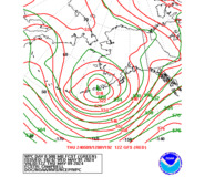 Day 8 WPC and GFS 500mb Height Forecasts