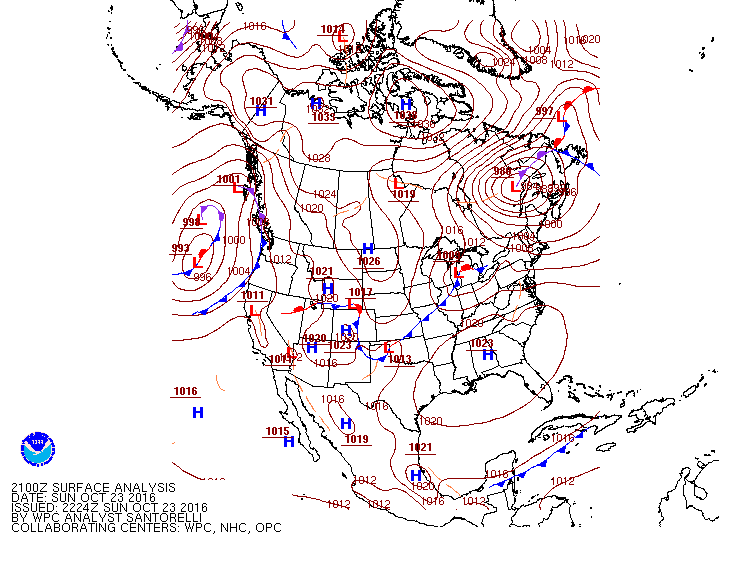 Archived Surface Analysis