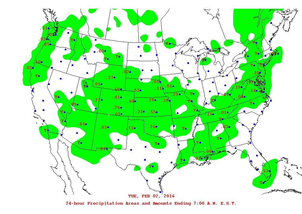 Total 24Hour Precipitation