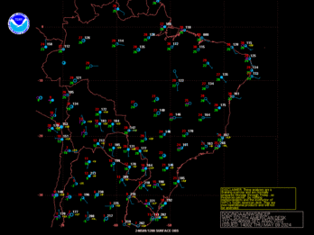 Brazil 12Z Surface Analysis