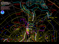 Day 5 South American Forecast Chart