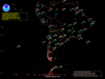 South American Satellite Analysis 00Z