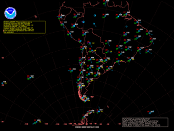 South American Satellite Analysis 00Z