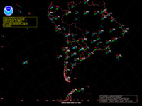 South American 00Z Satellite Analysis