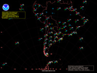 South American 00Z Satellite Analysis