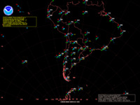 South American 06Z Satellite Analysis