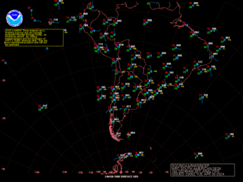 South American Satellite Analysis 18Z