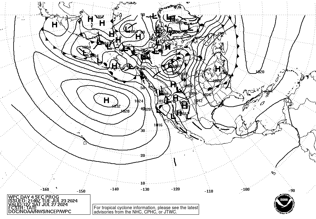 Day 4 Fronts and Pressures