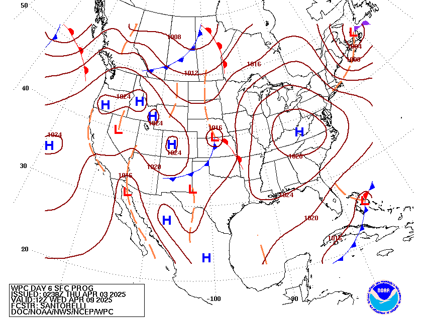 Day 6 Fronts and Pressures