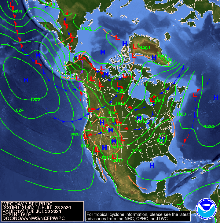 Day 7 Fronts and Pressures