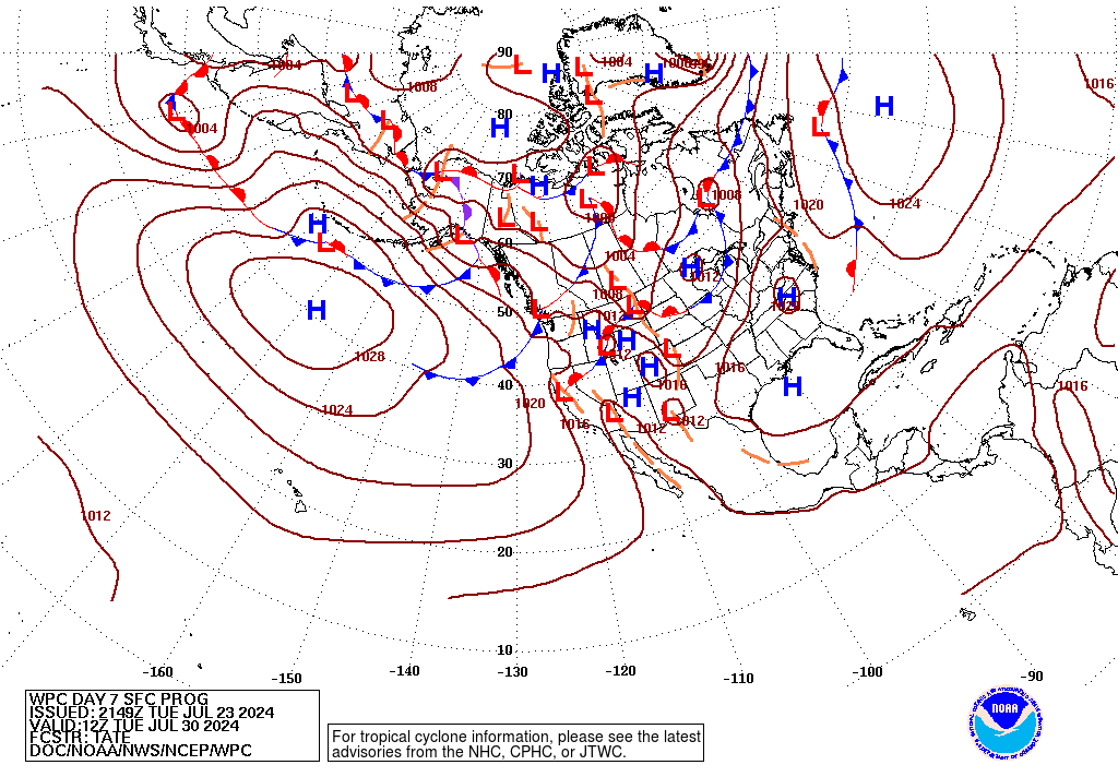 Day 7 Fronts and Pressures