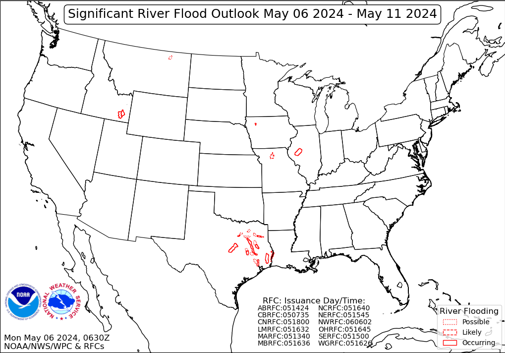 Significant River Flood Outlook Image