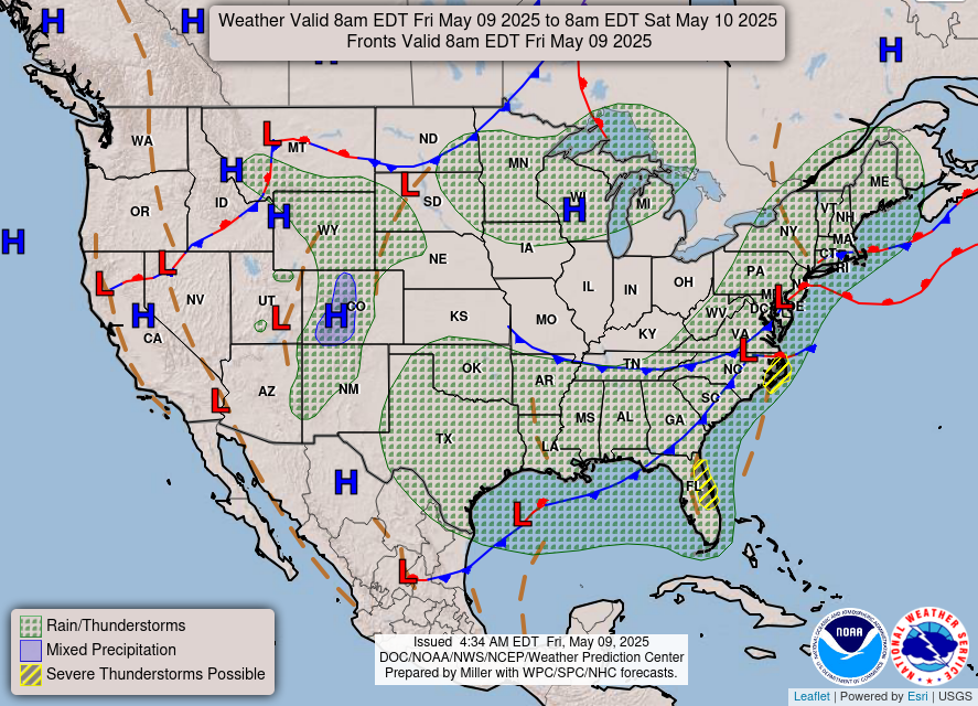 12-hr Forecast Map