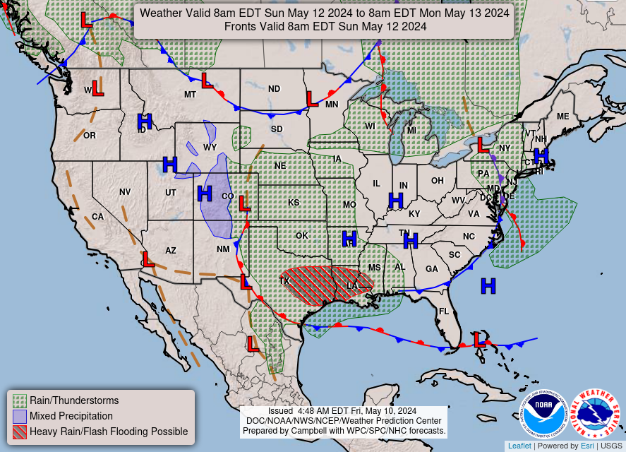 SEVERE WEATHER THREAT FOR TEXAS,THEN SHIFTING EASTWARD Noaad3
