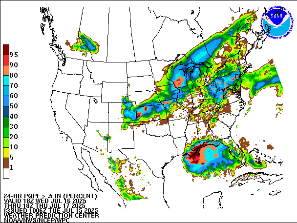 24-Hour PQPF valid 18Z July 17, 2025