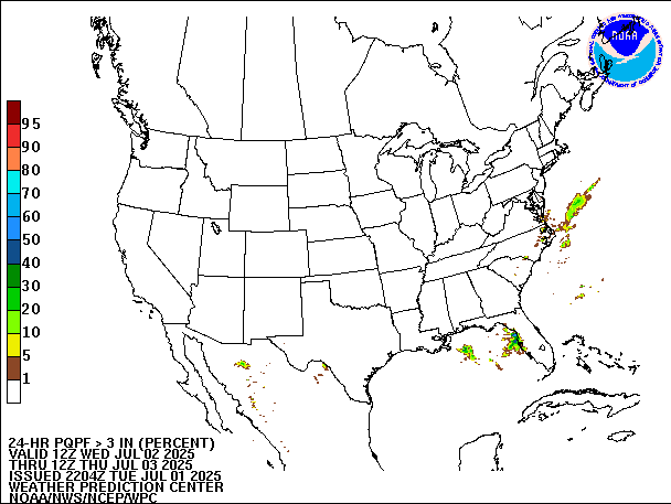 24-Hour PQPF valid 12Z July 3, 2025