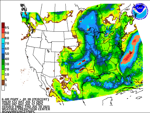 6-Hour PQPF valid 18Z July 12, 2025
