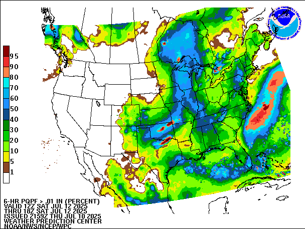 6-Hour PQPF valid 18Z July 12, 2025