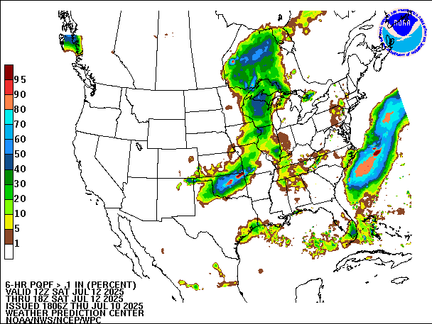 6-Hour PQPF valid 18Z July 12, 2025