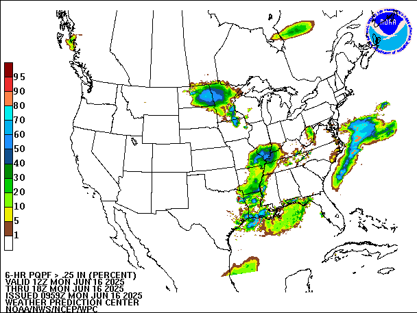 6-Hour PQPF valid 18Z June 16, 2025