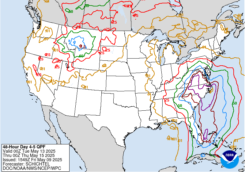 48-Hr Days 4-5 QPF