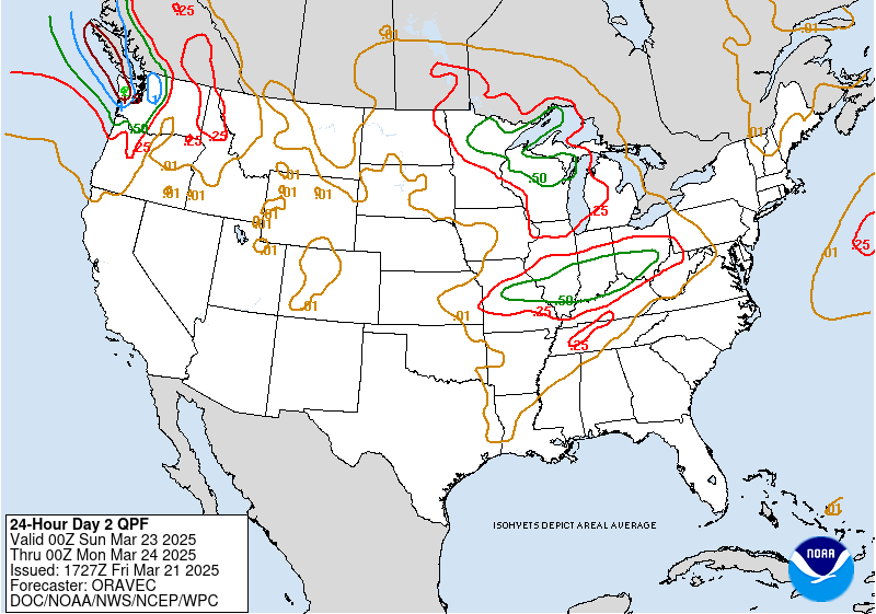 24-Hr Day 2 QPF