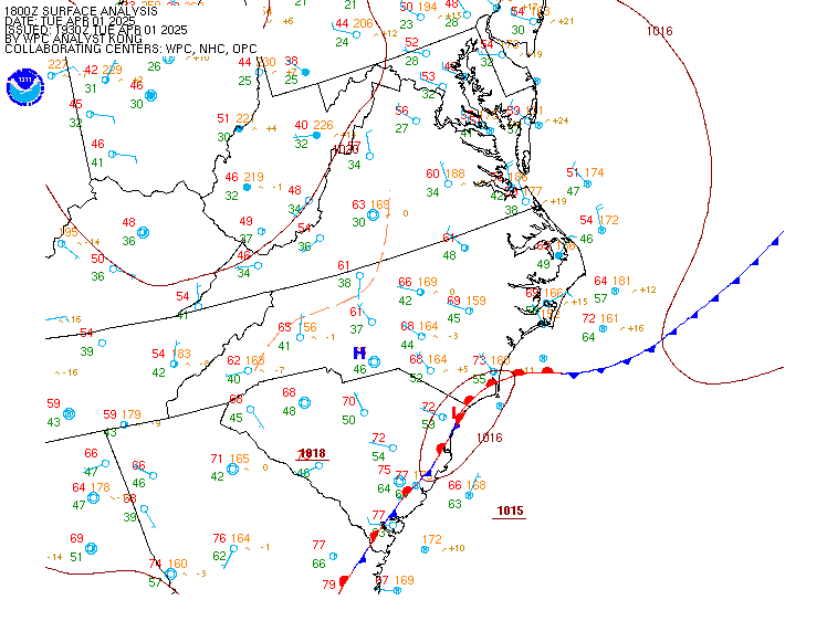 current analysis map