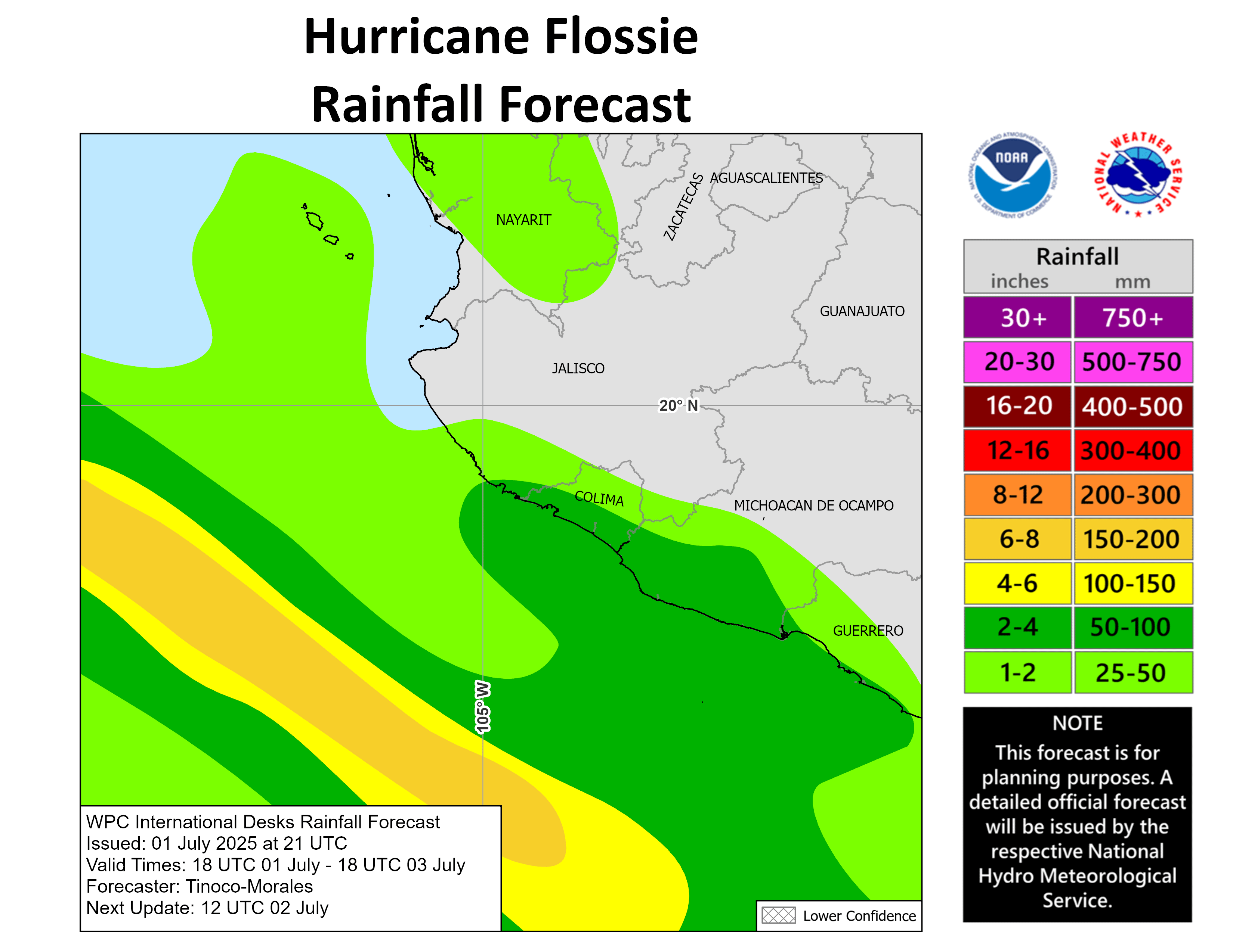 Storm QPF