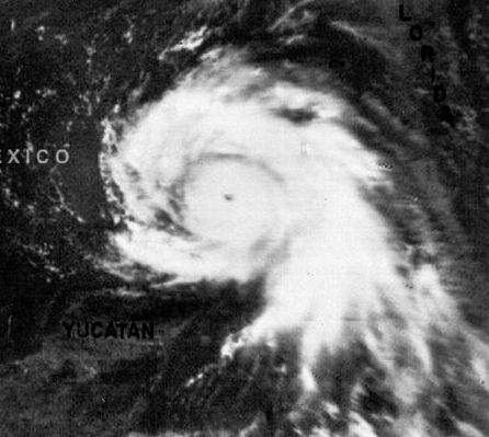 Camille (1969) Satellite Image