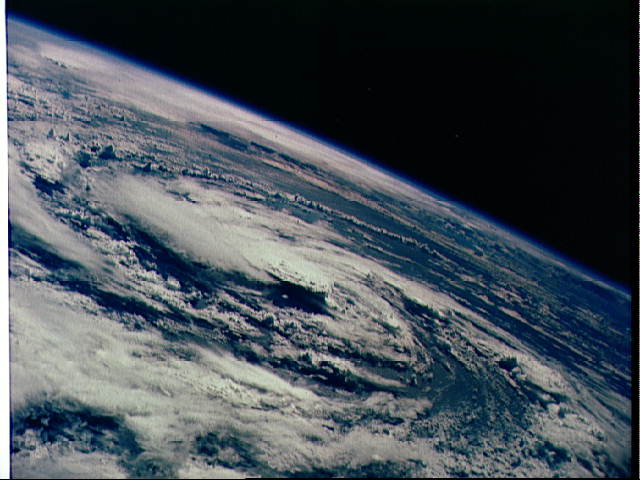 Gladys (1968) Satellite Image