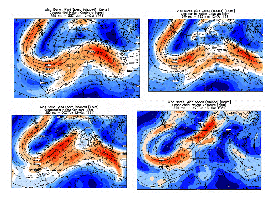 Norma's 250 hPa maps