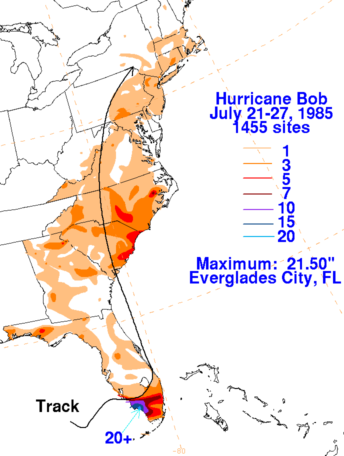 Bob (1985) Filled Rainfall on White Background