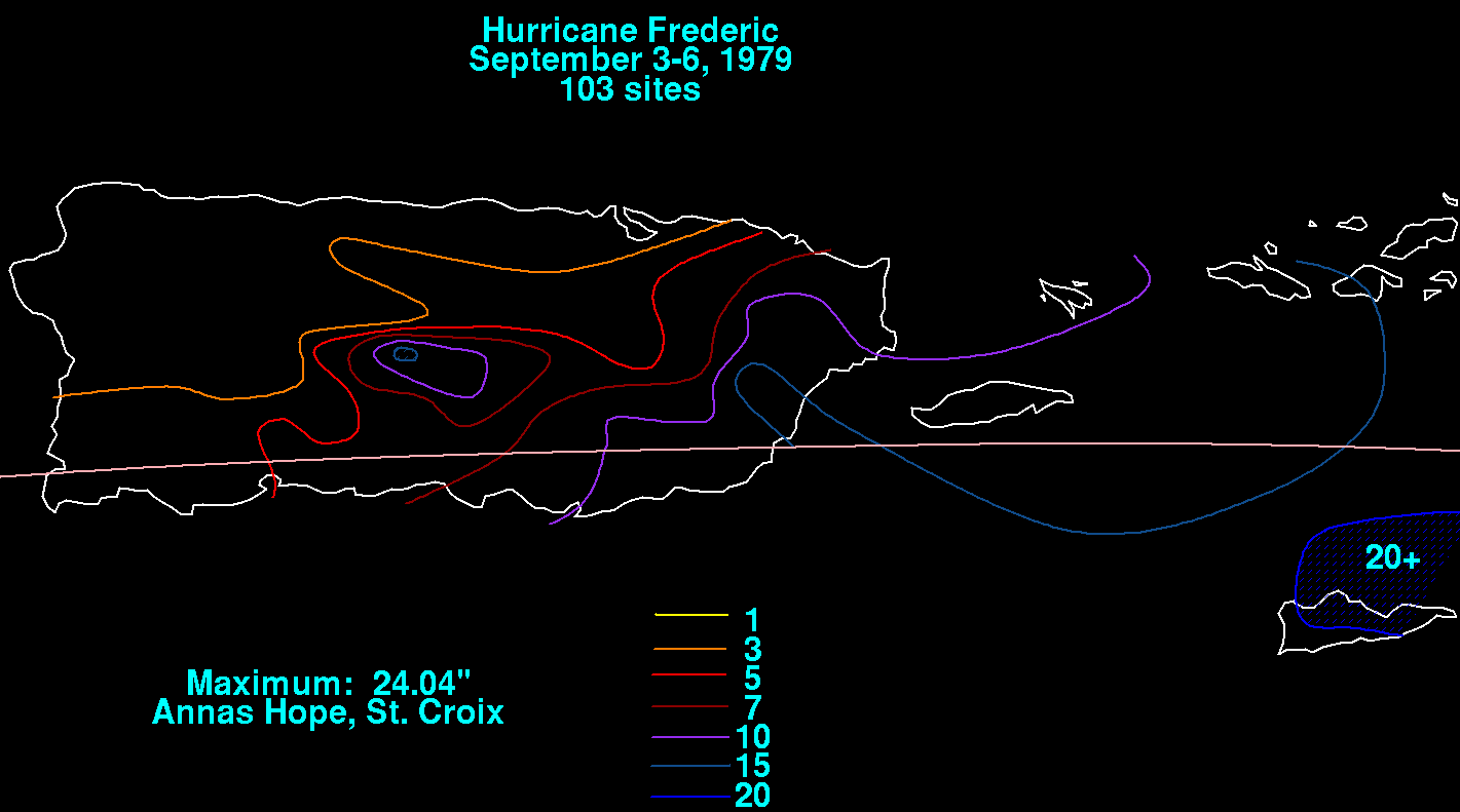 hurricane frederic 1979