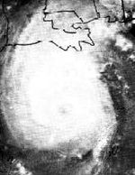 Hilda (1964) Satellite Image