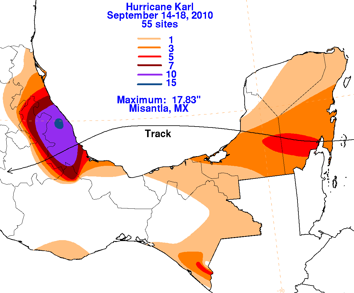 Tropical Storm Karl Develops in the Bay of Campeche - LCRA - Energy, Water,  Community