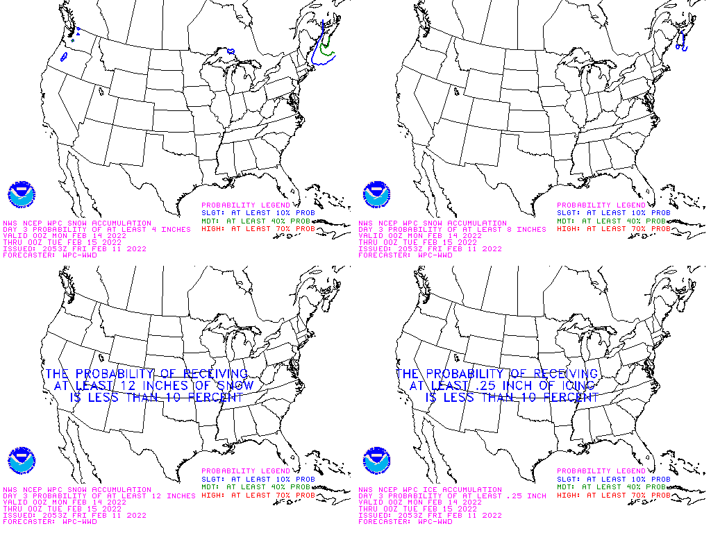 Day 3 WPC Snow and Ice Probabilistic Composite