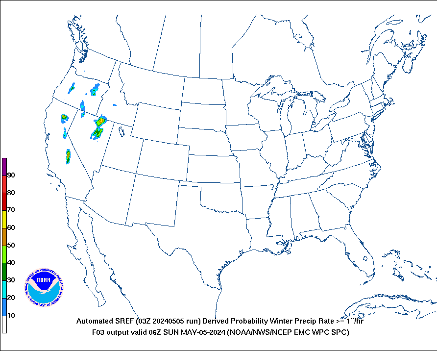 National Winter Weather Impact Graphics