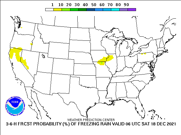 3-hour probability of freezing rain ending at 06Z December 18, 2021