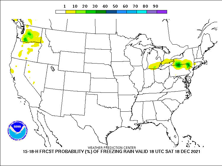 Probability of Freezing Rain