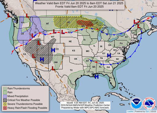 National Forecast Chart