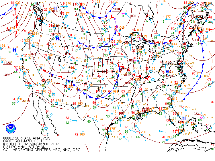 Archived Surface Analysis