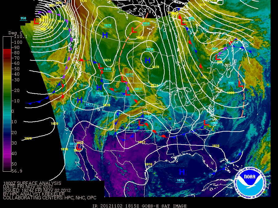 Archived Surface Analysis