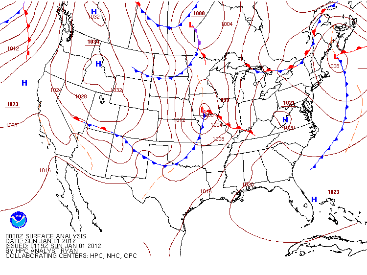 Archived Surface Analysis