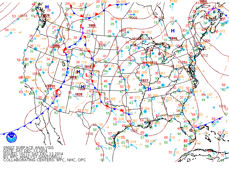 Archived Surface Analysis