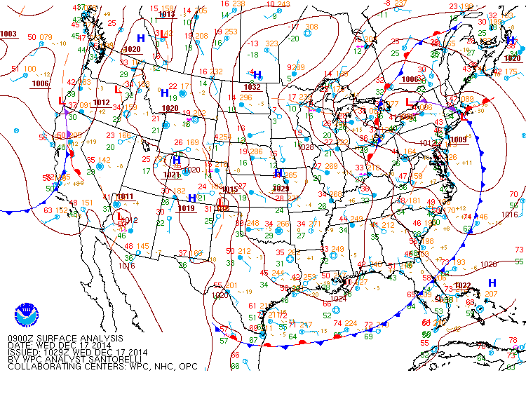 Archived Surface Analysis